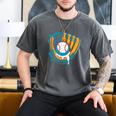 Ice Cream Baseball Mitt Drippy Scoop Baseball Sports Men's Comfort Colors T-Shirt Pepper Ice Cream Baseball Mitt Drippy Scoop Baseball Sports Men's Comfort Colors T-Shirt Pepper