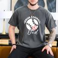 The Last Home Run Season Senior Baseball Dad 2025 2 SIDES Men's Comfort Colors T-Shirt Pepper The Last Home Run Season Senior Baseball Dad 2025 2 SIDES Men's Comfort Colors T-Shirt Pepper
