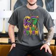 Mardi Gras Six Seven Baseball Drip Number 6 7 Meme Men's Comfort Colors T-Shirt Pepper Mardi Gras Six Seven Baseball Drip Number 6 7 Meme Men's Comfort Colors T-Shirt Pepper