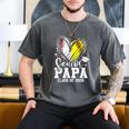 Senior Papa Class Of 2026 Baseball Softball Graduation Heart Men's Comfort Colors T-Shirt Pepper Senior Papa Class Of 2026 Baseball Softball Graduation Heart Men's Comfort Colors T-Shirt Pepper