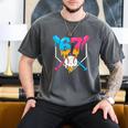 Six Seven Baseball Ice Cream Drip Cool 67 Gen Alpha Slang Men's Comfort Colors T-Shirt Pepper Six Seven Baseball Ice Cream Drip Cool 67 Gen Alpha Slang Men's Comfort Colors T-Shirt Pepper