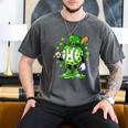 St Patricks Day Shamrock Baseball Drip Icecream Irish Boys Men's Comfort Colors T-Shirt Pepper St Patricks Day Shamrock Baseball Drip Icecream Irish Boys Men's Comfort Colors T-Shirt Pepper