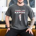 Thank You Kersh Clayton Kershaw Los Angeles Baseball MLBPA Men's Comfort Colors T-Shirt Pepper Thank You Kersh Clayton Kershaw Los Angeles Baseball MLBPA Men's Comfort Colors T-Shirt Pepper