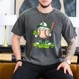 Toddler Baseball Drip Ice Cream Boys Kids St Patricks Day Men's Comfort Colors T-Shirt Pepper Toddler Baseball Drip Ice Cream Boys Kids St Patricks Day Men's Comfort Colors T-Shirt Pepper