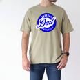 Baseball Dad Athletics For The Dad Who Loves Baseball Games Men's Comfort Colors T-Shirt Khaki Baseball Dad Athletics For The Dad Who Loves Baseball Games Men's Comfort Colors T-Shirt Khaki
