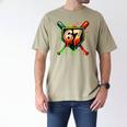 Baseball Six Seven 67 Meme Ice Cream Drip Xmas Men Women Men's Comfort Colors T-Shirt Khaki