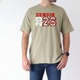 Senior Night Class Of 2026 Baseball Seniors Matching Team Men's Comfort Colors T-Shirt Khaki Senior Night Class Of 2026 Baseball Seniors Matching Team Men's Comfort Colors T-Shirt Khaki