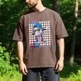 100 Days Of School Baseball Drip Boys Kids 100th Day School Men's Comfort Colors T-Shirt Espresso