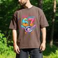 7th Birthday Boys I Was 6 Now I'm 7 Baseball Ice Cream Drip Men's Comfort Colors T-Shirt Espresso 7th Birthday Boys I Was 6 Now I'm 7 Baseball Ice Cream Drip Men's Comfort Colors T-Shirt Espresso
