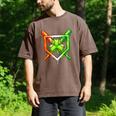 Baseball Drip Ice Cream St Patricks Day Shamrock Men's Comfort Colors T-Shirt Espresso Baseball Drip Ice Cream St Patricks Day Shamrock Men's Comfort Colors T-Shirt Espresso