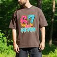 Baseball Drip Number 67 Player Trendy 6 7 Meme Men's Comfort Colors T-Shirt Espresso