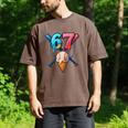 Baseball Ice Cream Drip 67 Six Seven Gen Alpha Slang Meme Men's Comfort Colors T-Shirt Espresso
