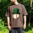 Baseball Leprechaun Hat Saint Patrick Retro Men's Comfort Colors T-Shirt Espresso
