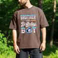 Brother Of The Birthday Boy Baseball Ice Cream Drip Matching Men's Comfort Colors T-Shirt Espresso Brother Of The Birthday Boy Baseball Ice Cream Drip Matching Men's Comfort Colors T-Shirt Espresso