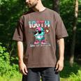 Dabbing Drippy 100th Days Of School Baseball Ice Cream Drip Men's Comfort Colors T-Shirt Espresso Dabbing Drippy 100th Days Of School Baseball Ice Cream Drip Men's Comfort Colors T-Shirt Espresso
