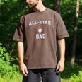 Dad Baseball Tee For Men And Dad Birthday Baseball Dad Men's Comfort Colors T-Shirt Espresso