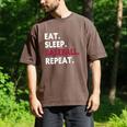 Eat Sleep Baseball Repeat Baseball Player Men's Comfort Colors T-Shirt Espresso