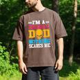 I'm A Baseball Dad Nothing Scares Me Softball Player Men's Comfort Colors T-Shirt Espresso I'm A Baseball Dad Nothing Scares Me Softball Player Men's Comfort Colors T-Shirt Espresso