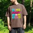 Retro Mama Mommy Mom Bruh Baseball Women Girls Men's Comfort Colors T-Shirt Espresso