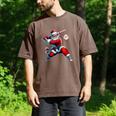 Santa Baseball Six Seven 6 7 Meme Christmas Men Boys Player Men's Comfort Colors T-Shirt Espresso