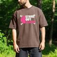 Strike Out Cancer Breast Cancer Awareness Baseball Warrior Men's Comfort Colors T-Shirt Espresso Strike Out Cancer Breast Cancer Awareness Baseball Warrior Men's Comfort Colors T-Shirt Espresso