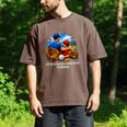 Women's Father Son Baseball Father's Day Men's Comfort Colors T-Shirt Espresso
