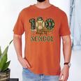 100 Days Of School Baseball Camo Boys Kids 100th Day Men's Comfort Colors T-Shirt Yam 100 Days Of School Baseball Camo Boys Kids 100th Day Men's Comfort Colors T-Shirt Yam