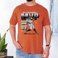 Aaron Judge New York Y Baseball 2025 AL MVP MLBAJMVPM Men's Comfort Colors T-Shirt Yam Aaron Judge New York Y Baseball 2025 AL MVP MLBAJMVPM Men's Comfort Colors T-Shirt Yam