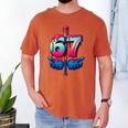 Baseball Bat Hands Drip 67 Six Seven Gen Alpha Slang Meme Men's Comfort Colors T-Shirt Yam