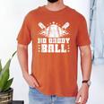 Baseball Dad Softball Game Fathersday Baseball Daddy Men's Comfort Colors T-Shirt Yam Baseball Dad Softball Game Fathersday Baseball Daddy Men's Comfort Colors T-Shirt Yam