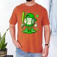 Baseball Drip Icecream Apparel Youth Boy St Patricks Day Men's Comfort Colors T-Shirt Yam Baseball Drip Icecream Apparel Youth Boy St Patricks Day Men's Comfort Colors T-Shirt Yam