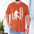 Baseball Silhouette Heart USA Flag Hearts American Boys Kids Men's Comfort Colors T-Shirt Yam Baseball Silhouette Heart USA Flag Hearts American Boys Kids Men's Comfort Colors T-Shirt Yam