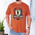 The Best Seat In The House Bucket Dad Baseball Dad Men's Comfort Colors T-Shirt Yam The Best Seat In The House Bucket Dad Baseball Dad Men's Comfort Colors T-Shirt Yam