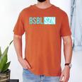 BSBL SZN Baseball Season Game Day Boys Girls Youth Men's Comfort Colors T-Shirt Yam BSBL SZN Baseball Season Game Day Boys Girls Youth Men's Comfort Colors T-Shirt Yam