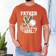 Father Of The Birthday Girl Baseball Dad Leopard Heart Premium Tri-Blend Men's Comfort Colors T-Shirt Yam Father Of The Birthday Girl Baseball Dad Leopard Heart Premium Tri-Blend Men's Comfort Colors T-Shirt Yam
