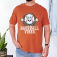 Leopard Baseball Vibes Game Day Softball Life Mom Men's Comfort Colors T-Shirt Yam Leopard Baseball Vibes Game Day Softball Life Mom Men's Comfort Colors T-Shirt Yam