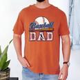 Retro Baseball Dad Father's Day Men's Comfort Colors T-Shirt Yam