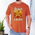 Youth Boy Baseball Jesus Saves Christian Baseball Religious Men's Comfort Colors T-Shirt Yam Youth Boy Baseball Jesus Saves Christian Baseball Religious Men's Comfort Colors T-Shirt Yam