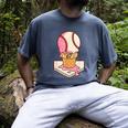 67 Tee Baseball Creamy Dripping Graphic Sixty-Seven Clothes Men's Comfort Colors T-Shirt Denim