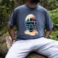 Baseball Catcher Mask Ice Cream Dripping Baseball Boy Youth Men's Comfort Colors T-Shirt Denim