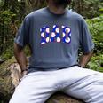 Baseball Dad Bold Varsity Style Letters Sport Themed Men's Comfort Colors T-Shirt Denim Baseball Dad Bold Varsity Style Letters Sport Themed Men's Comfort Colors T-Shirt Denim