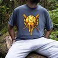 Baseball Drip Ice Cream Camo Cool Men's Comfort Colors T-Shirt Denim