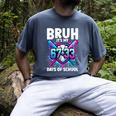 Bruh It's My 67 33 Days Of School Baseball 100 Days Smarter Men's Comfort Colors T-Shirt Denim Bruh It's My 67 33 Days Of School Baseball 100 Days Smarter Men's Comfort Colors T-Shirt Denim