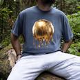 Dripping Gold Drip Baseball Game Day Player Coach Baller Men's Comfort Colors T-Shirt Denim Dripping Gold Drip Baseball Game Day Player Coach Baller Men's Comfort Colors T-Shirt Denim