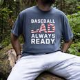 Homerun Baseball Dad Baseball Lovers Father Fathers Day Premium Men's Comfort Colors T-Shirt Denim