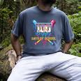 HUGvyn 100 Drippy Days Of School Baseball Ice Cream 100 Days Men's Comfort Colors T-Shirt Denim