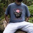 I'm Head Heffa Just Ask Me Bossy Highland Cow Baseball Cap Men's Comfort Colors T-Shirt Denim