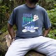 Loud Proud Baseball Dad Men's Comfort Colors T-Shirt Denim