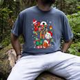 Santa Baseball Football Soccer Pajamas Ho Ho Christmas Xmas Men's Comfort Colors T-Shirt Denim Santa Baseball Football Soccer Pajamas Ho Ho Christmas Xmas Men's Comfort Colors T-Shirt Denim