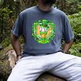St Patrick Day Baseball Drip Ice Cream Baseball Home Plate Men's Comfort Colors T-Shirt Denim St Patrick Day Baseball Drip Ice Cream Baseball Home Plate Men's Comfort Colors T-Shirt Denim